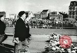 Standbild 14 Jahrestag von Dieppe Raid Frankreich, 1956, aus Sekunde 34 historischem Filmmaterial Videoclip 65675064655