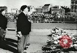 Standbild 14 Jahrestag von Dieppe Raid Frankreich, 1956, aus Sekunde 35 historischem Filmmaterial Videoclip 65675064655