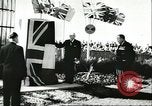 Standbild 14 Jahrestag von Dieppe Raid Frankreich, 1956, aus Sekunde 39 historischem Filmmaterial Videoclip 65675064655