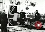 Standbild 14 Jahrestag von Dieppe Raid Frankreich, 1956, aus Sekunde 40 historischem Filmmaterial Videoclip 65675064655
