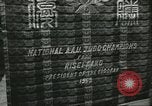 Standbild 4 Nationalen Judo Meisterschaft Seattle Washington USA, 1956, aus Sekunde 13 historischem Filmmaterial Videoclip 65675064656