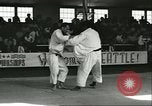 Standbild 4 Nationalen Judo Meisterschaft Seattle Washington USA, 1956, aus Sekunde 34 historischem Filmmaterial Videoclip 65675064656