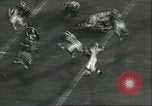 Standbild Fußballspiel California United States USA, 1956, aus Sekunde 62 historischem Filmmaterial Videoclip 65675064657