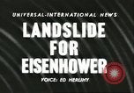 Standbild Dwight D Eisenhower Harrisburg Pennsylvania USA, 1956, aus Sekunde 17 historischem Filmmaterial Videoclip 65675064658