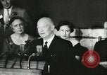 Standbild Dwight D Eisenhower Harrisburg Pennsylvania USA, 1956, aus Sekunde 62 historischem Filmmaterial Videoclip 65675064658
