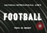 Standbild Fußballspiel California United States USA, 1956, aus Sekunde 3 historischem Filmmaterial Videoclip 65675064663