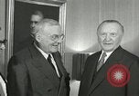Image Adenauer répond à Dulles United States USA, 1956, de la seconde 41 séquences d'archives historiques vidéo 65675064671
