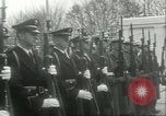 Image of dignitaries Arlington Virginia USA, 1957, second 14 stock footage video 65675064702