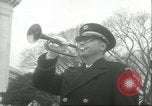Image of dignitaries Arlington Virginia USA, 1957, second 21 stock footage video 65675064702