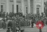 Image of dignitaries Arlington Virginia USA, 1957, second 32 stock footage video 65675064702