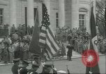 Image of dignitaries Arlington Virginia USA, 1957, second 35 stock footage video 65675064702