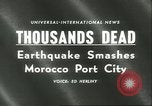 Standbild zwei Erdbeben Agadir Marokko, 1960, aus Sekunde 17 historischem Filmmaterial Videoclip 65675064704