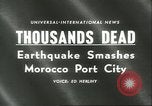 Standbild zwei Erdbeben Agadir Marokko, 1960, aus Sekunde 18 historischem Filmmaterial Videoclip 65675064704