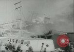 Image of explosion on La Coubre French munition ship Havana Cuba, 1960, second 4 stock footage video 65675064706