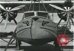 Image of Mechanics work on Consolidated Commodore flying boat Brazil, 1932, second 17 stock footage video 65675064725