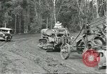 Standbild Fordlandia Bauholz Operationen für Kautschuk Plantage Brasilien, 1932, aus Sekunde 27 historischem Filmmaterial Videoclip 65675064733
