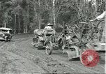 Standbild Fordlandia Bauholz Operationen für Kautschuk Plantage Brasilien, 1932, aus Sekunde 30 historischem Filmmaterial Videoclip 65675064733