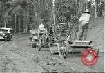 Standbild Fordlandia Bauholz Operationen für Kautschuk Plantage Brasilien, 1932, aus Sekunde 33 historischem Filmmaterial Videoclip 65675064733