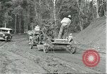 Standbild Fordlandia Bauholz Operationen für Kautschuk Plantage Brasilien, 1932, aus Sekunde 37 historischem Filmmaterial Videoclip 65675064733