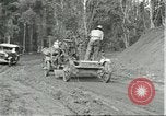 Standbild Fordlandia Bauholz Operationen für Kautschuk Plantage Brasilien, 1932, aus Sekunde 38 historischem Filmmaterial Videoclip 65675064733