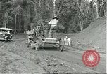 Standbild Fordlandia Bauholz Operationen für Kautschuk Plantage Brasilien, 1932, aus Sekunde 40 historischem Filmmaterial Videoclip 65675064733