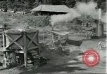 Standbild Fordlandia Bauholz Operationen für Kautschuk Plantage Brasilien, 1932, aus Sekunde 50 historischem Filmmaterial Videoclip 65675064733