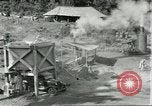 Standbild Fordlandia Bauholz Operationen für Kautschuk Plantage Brasilien, 1932, aus Sekunde 51 historischem Filmmaterial Videoclip 65675064733