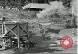 Standbild Fordlandia Bauholz Operationen für Kautschuk Plantage Brasilien, 1932, aus Sekunde 53 historischem Filmmaterial Videoclip 65675064733