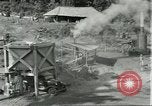 Standbild Fordlandia Bauholz Operationen für Kautschuk Plantage Brasilien, 1932, aus Sekunde 55 historischem Filmmaterial Videoclip 65675064733