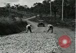 Standbild Fordlandia Bauholz Operationen für Kautschuk Plantage Brasilien, 1932, aus Sekunde 61 historischem Filmmaterial Videoclip 65675064733