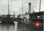 Image of rusted boats Brazil, 1931, second 18 stock footage video 65675064739