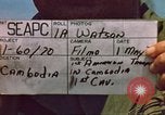 Image of 9th Infantry Division Cambodia, 1970, second 18 stock footage video 65675064742
