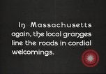Image of Touring with the Granges Massachusetts United States USA, 1924, second 3 stock footage video 65675064799