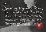 Image of tourists Brockton Massachusetts USA, 1924, second 8 stock footage video 65675064801