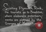 Image of tourists Brockton Massachusetts USA, 1924, second 10 stock footage video 65675064801