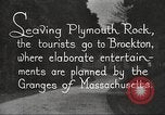 Image of tourists Brockton Massachusetts USA, 1924, second 13 stock footage video 65675064801