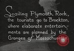 Image of tourists Brockton Massachusetts USA, 1924, second 15 stock footage video 65675064801