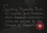 Image of tourists Brockton Massachusetts USA, 1924, second 16 stock footage video 65675064801