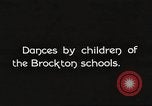 Image of tourists Brockton Massachusetts USA, 1924, second 30 stock footage video 65675064801
