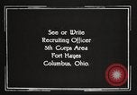 Image of United States Army trainees Columbus Ohio USA, 1925, second 59 stock footage video 65675064817