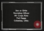 Image of United States Army trainees Columbus Ohio USA, 1925, second 62 stock footage video 65675064817