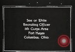 Image of United States Army trainees Columbus Ohio USA, 1925, second 57 stock footage video 65675064818