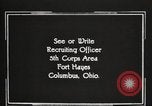 Image of United States Army trainees Columbus Ohio USA, 1925, second 60 stock footage video 65675064818