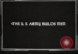 Image of United States Army trainees Columbus Ohio USA, 1925, second 52 stock footage video 65675064819
