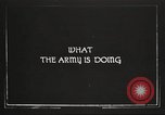 Image of United States Army trainees Columbus Ohio USA, 1925, second 1 stock footage video 65675064820