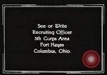 Image of United States Army trainees Columbus Ohio USA, 1925, second 53 stock footage video 65675064822