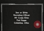 Image of United States Army trainees Columbus Ohio USA, 1925, second 60 stock footage video 65675064822