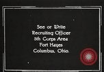 Image of United States Army trainees Columbus Ohio USA, 1925, second 62 stock footage video 65675064822