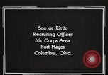 Image of United States Army trainees Columbus Ohio USA, 1925, second 56 stock footage video 65675064823