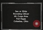 Image of United States Army trainees Columbus Ohio USA, 1925, second 57 stock footage video 65675064823
